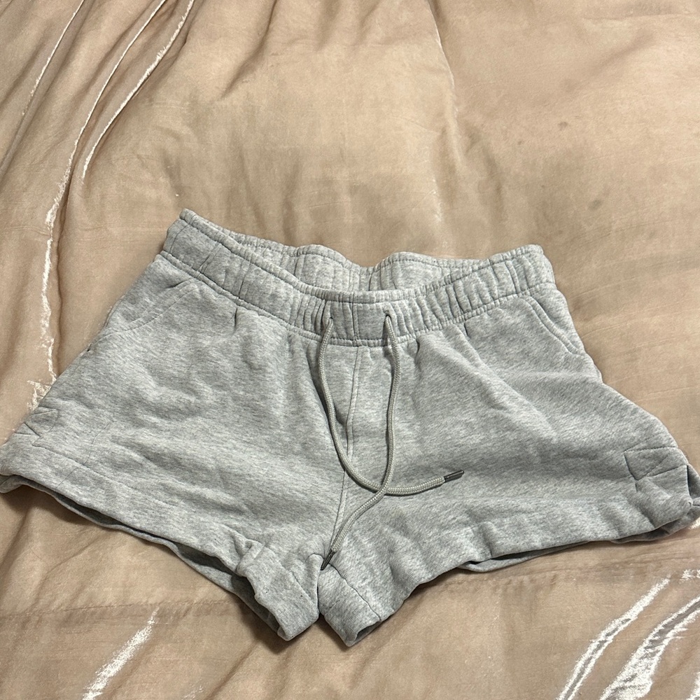 Cozy Gray Athletic Shorts for Women